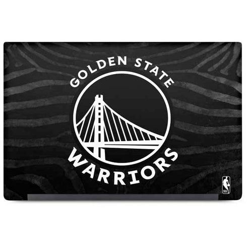 NBA Golden State Warriors Black Animal Print Dell Latitude Skin